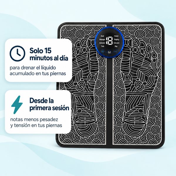 Solo 15 minutos al día: menos pesadez y tensión en las piernas desde la primera sesión
